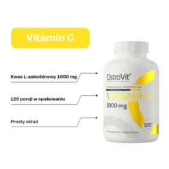 OstroVit Vitamin C 1000, kapsułki, 120 szt.