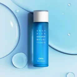 Ottie Aqua Rich, intensywnie nawilżający tonik do twarzy, 150 ml