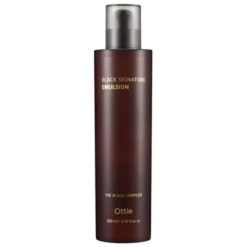 OTTIE Black Signature Emulsion, emulsja do twarzy ze śluzem ślimaka, 100 ml