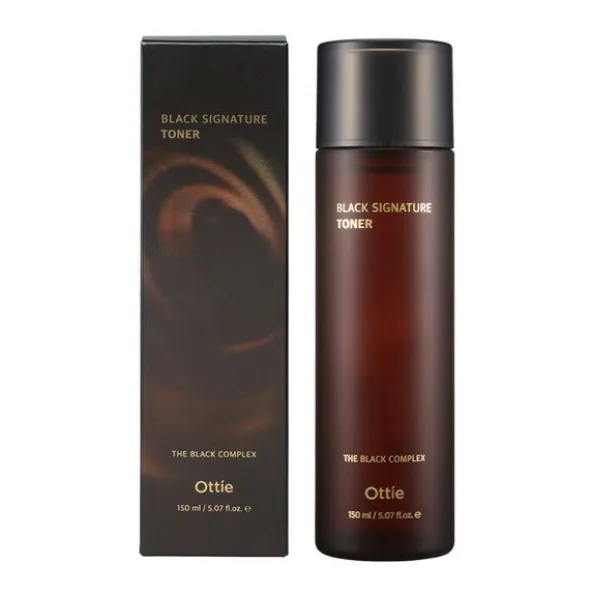 Ottie Black Signature, toner do twarzy ze śluzem ślimaka, 150 ml