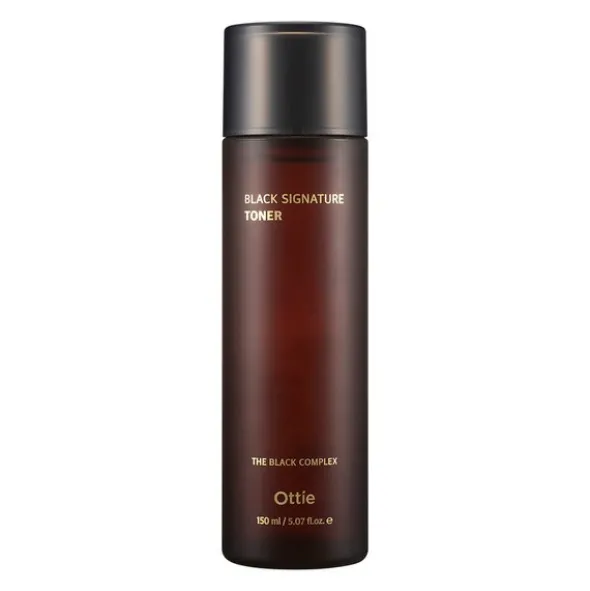 Ottie Black Signature, toner do twarzy ze śluzem ślimaka, 150 ml