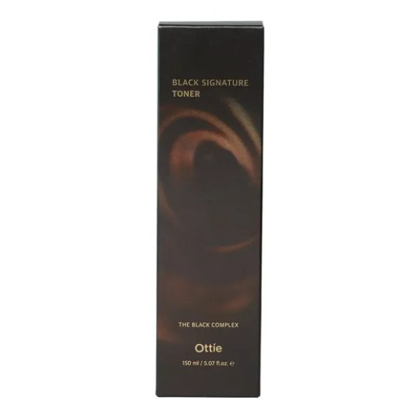 Ottie Black Signature, toner do twarzy ze śluzem ślimaka, 150 ml