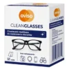 Oviso Clean Glasses, chusteczki do czyszczenia okularów, nawilżane, 52 szt.