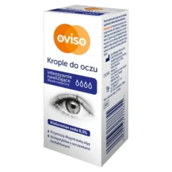 Oviso, krople do oczu, intensywnie nawilżające, 10 ml