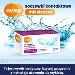 Oviso, soczewki kontaktowe, miesięczne