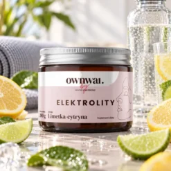Ownwai Elektrolity, smak limetka i cytryna, proszek, 200 g