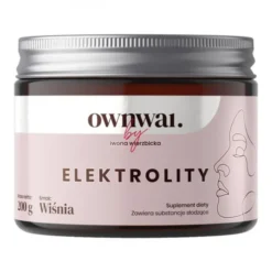 Ownwai Elektrolity, smak pomarańczowy, proszek, 200 g