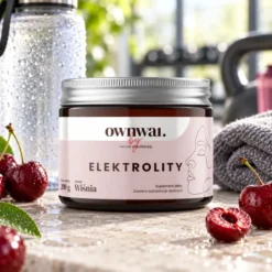 Ownwai Elektrolity, smak wiśniowy, proszek, 200 g