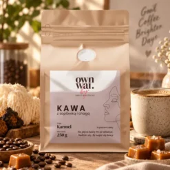 Ownwai Kawa z soplówką i chagą, smak karmelowy, proszek, 250 g