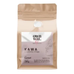 Ownwai Kawa z soplówką i chagą, smak karmelowy, proszek, 250 g