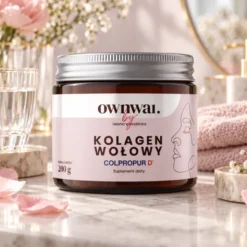 Ownwai Kolagen wołowy, proszek, 200 g