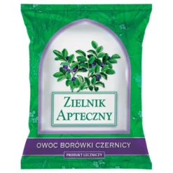 Owoc borówki czernicy, zioło pojedyncze, 50 g (Herbapol Lublin)