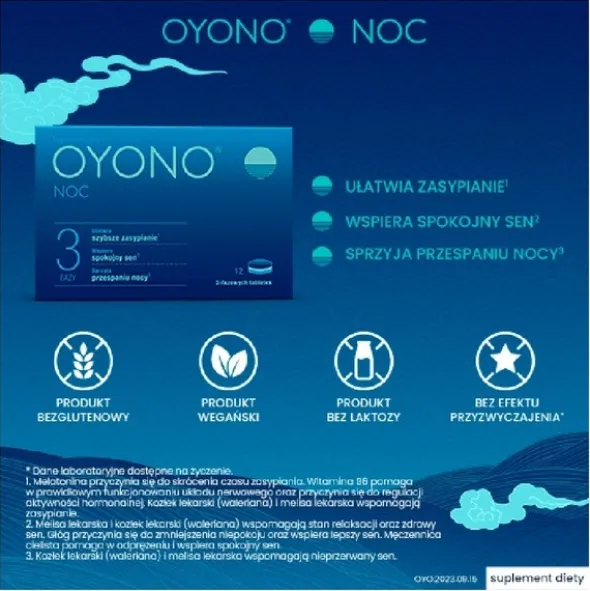 Oyono Noc, tabletki, 12 szt.