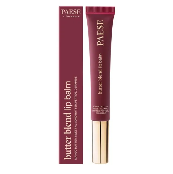 Paese Butter Blend, masełkowy balsam do ust, 05 Berry Muse, 9 ml