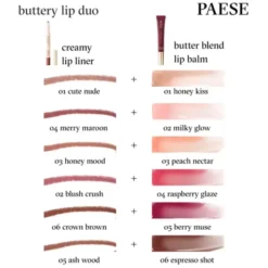 Paese Butter Blend, masełkowy balsam do ust, 04 Raspberry Glaze, 9 ml