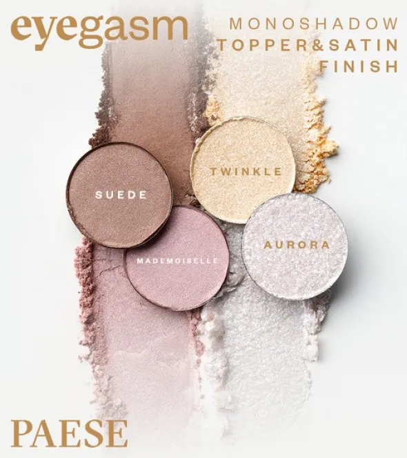 Paese Eyegasm, cień do powiek monoshadow, 05 starlight, 1,5 g