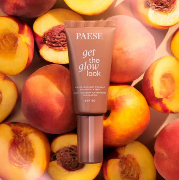 Paese Get The Glow Look, podkład rozświetlający, 0N Neutral Beige, 30 ml