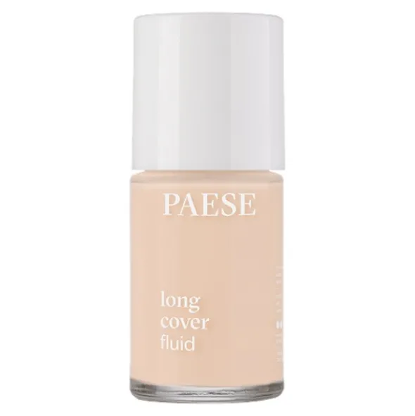 Paese Long Cover Fluid, podkład, 0 nude, 30 ml