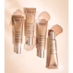 Paese Long Cover Luminous, podkład rozświetlający, 1,5 Beige, 30 ml