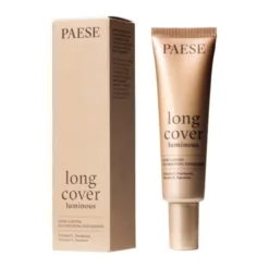 Paese Long Cover Luminous, podkład rozświetlający, 00 Nude, 30 ml