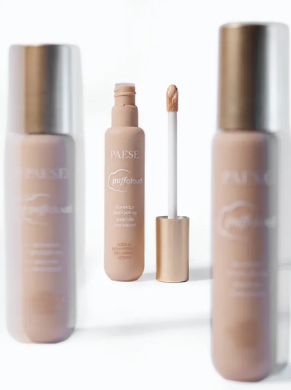 Paese Puff Cloud, korektor peptydowy, 03W Sand Beige, 7 ml
