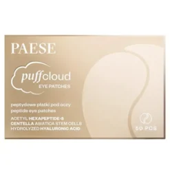 Paese Puff Cloud, peptydowe płatki pod oczy, 50 szt.
