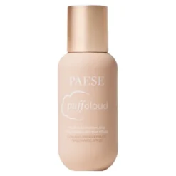 Paese Puff Cloud, satynowy podkład z efektem blur SPF 20, 04 Shell Beige, 37 ml
