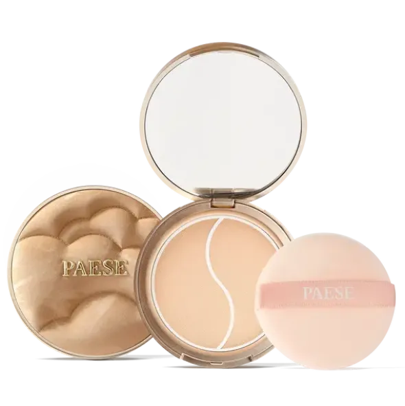 Paese Puff Cloud, ultralekki puder prasowany z efektem blur, 03W Sand Beige, 4,2 g