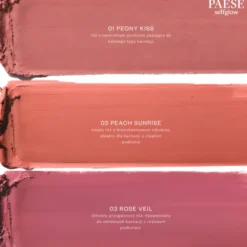 Paese Selfglow, kremowy róż z matowym efektem, Rose Veil 03, 8 g