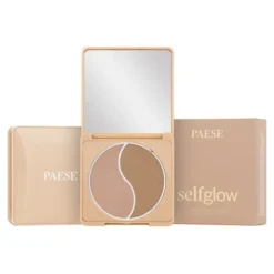 Paese Selfglow, puder brązujący, light, 6 g