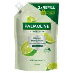 Palmolive Hygiene Plus Kitchen, mydło w płynie do rąk, uzupełnienie, 500 ml