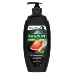 Palmolive Men Energising, żel pod prysznic 3w1, 750 ml