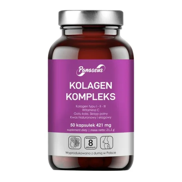 Panaseus Kolagen kompleks, kapsułki, 50 szt.