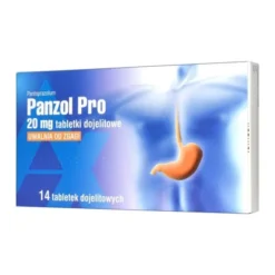Panzol Pro, 20 mg, tabletki dojelitowe, 14 szt.
