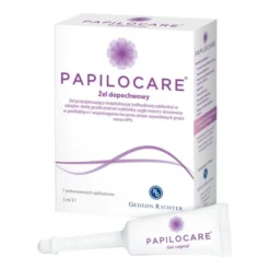 Papilocare, żel dopochwowy, 7 aplikatorów po 5 ml