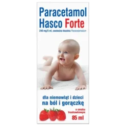 ParacetamolHasco Forte, 240 mg/5 ml, zawisina doustna, 85 ml
