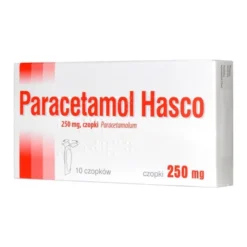 Paracetamol Hasco, 250 mg, czopki, 10 szt.