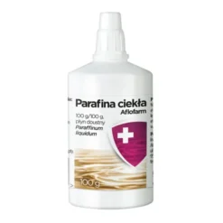 Parafina ciekła (Paraffinum liquidum), płyn doustny, (Aflofarm), 100 g