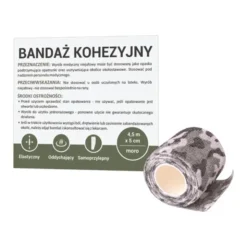 Paso, bandaż kohezyjny, 5 cm x 4,5 m, moro, 1 szt.