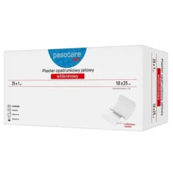 Pasocare Med, plaster opatrunkowy, jałowy, 10 cm x 25 cm, 25 szt.