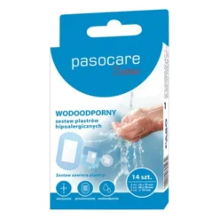 Pasocare, plastry wodoodporne Plus, 14 szt.
