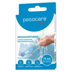 Pasocare, plastry wodoodporne Plus, plastry, 19 x 72 mm, 10 szt.