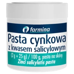 Pasta Lassara, pasta cynkowa z kwasem salicylowym, 20 g