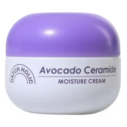 Patch Holic Avocado Ceramide Moisture Cream, nawilżający krem do twarzy z awokado i ceramidami, 30 g