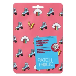 Patch Holic, rozświetlająca maska z kompleksem witamin i kwasem hialuronowym, 20 ml