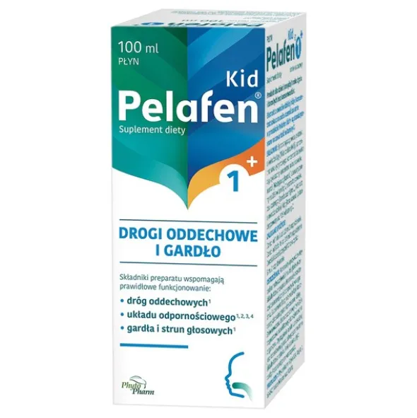 Pelafen Kid 1+, płyn, smak owocowy, 100 ml