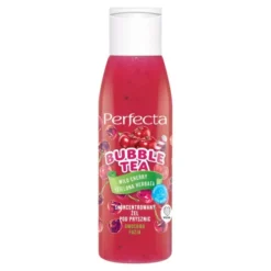 Perfecta Bubble Tea, skoncentrowany żel pod prysznic, Wild Cherry + Zielona Herbata, 100 ml