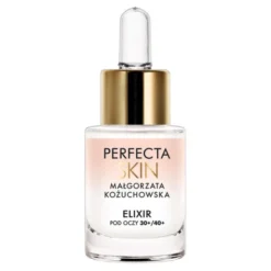 Perfecta Skin Małgorzata Kożuchowska, nawilżająco-wygładzający elixir pod oczy, 30+, 15 ml