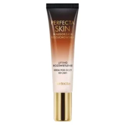 Perfecta Skin Małgorzata Kożuchowska, krem pod oczy liftingująco-rozświetlający na dzień/noc, 50+, 15 ml