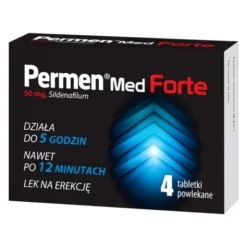 Permen Med Forte, 50 mg, tabletki powlekane, 4 szt.